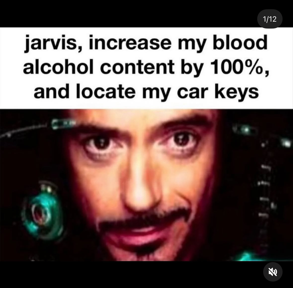Jarvis increase blood alcohol meme