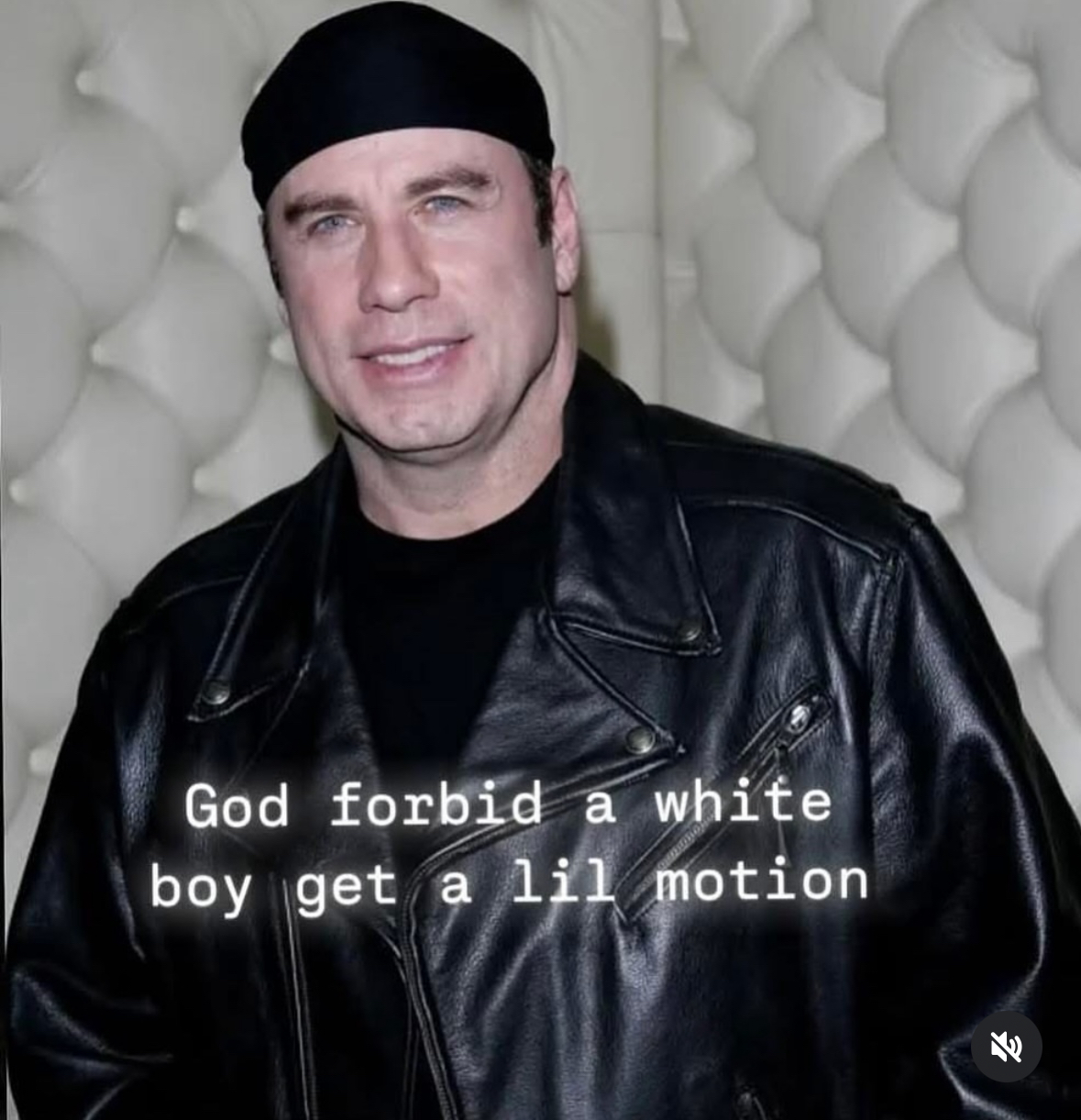 John Travolta white boy motion meme